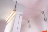 Folding entry wall pulley system