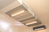 Soffit over rear end of main multi-mode room