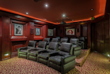 Listed by Sally Forster Jones of Compass, 16020 Valley Vista Boulevard in Encino is currently on the market for $5,495,000.   Design Envy’s Saves from Watch Your Favorite Oscar Winning Film in One of These Private Movie Theaters