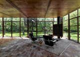 Living Room, Ottomans, and Floor Lighting  Photo 6 of 16 in Country House by zanon architetti associati