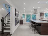 Kitchen and stairs