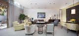 Living Room, Chair, Sofa, Coffee Tables, Ceiling Lighting, and End Tables Salon  Photo 9 of 20 in The OneTaste Residence by Aaron Kirman