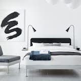 IKEA Delaktig Bed with black headboard