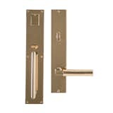 Rocky Mountain Hardware’s new White Bronze High Polish finish is part of a trend in luxe looks for door hardware.