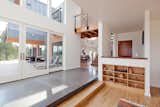 Skylights and high clerestory windows fill the house with natural daylight and large sliders bring the outdoors in.