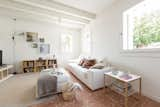 Marble Floor, Pendant Lighting, and Living Room living room  Photo 2 of 9 in House PB by Didonè Comacchio