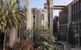 The former cement factory's grounds were brought to life with Mediterranean plantings.&nbsp;