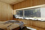Built-in window seats in the bedrooms will provide perches to view the cabin's natural surroundings.