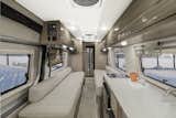 Housed in a Ram ProMaster, Winnebago's Travato model sleeps two and includes a kitchen, dinette, and wet bath.