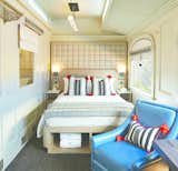The Andean Explorer's interiors are outfitted in soft alpaca textiles and Peruvian patterns.  Photo 3 of 8 in 7 of the Most Amazing Sleeper Trains Around the World