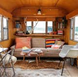 Original millwork paired with retro furnishings makes this Taos trailer a time capsule.