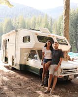 Danielle Boucek and Tommy Krawczewicz, along with their two dogs, have been living in their 1992 Toyota Odyssey full-time for the past two years.
