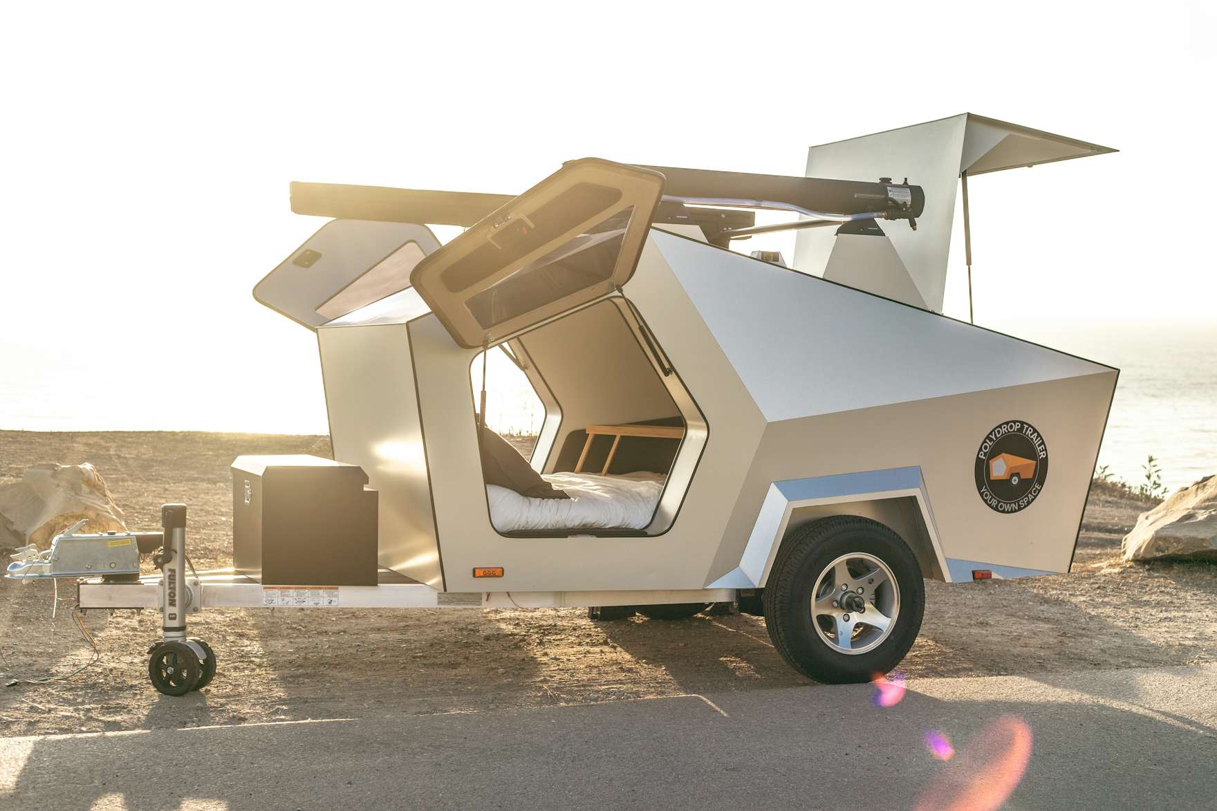 The New Polydrops 2020 Camper Is the Perfect Companion to Tesla’s ...