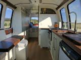 The Motorhome’s 150-square-foot living space is well thought out, with a functional layout and smart storage.
