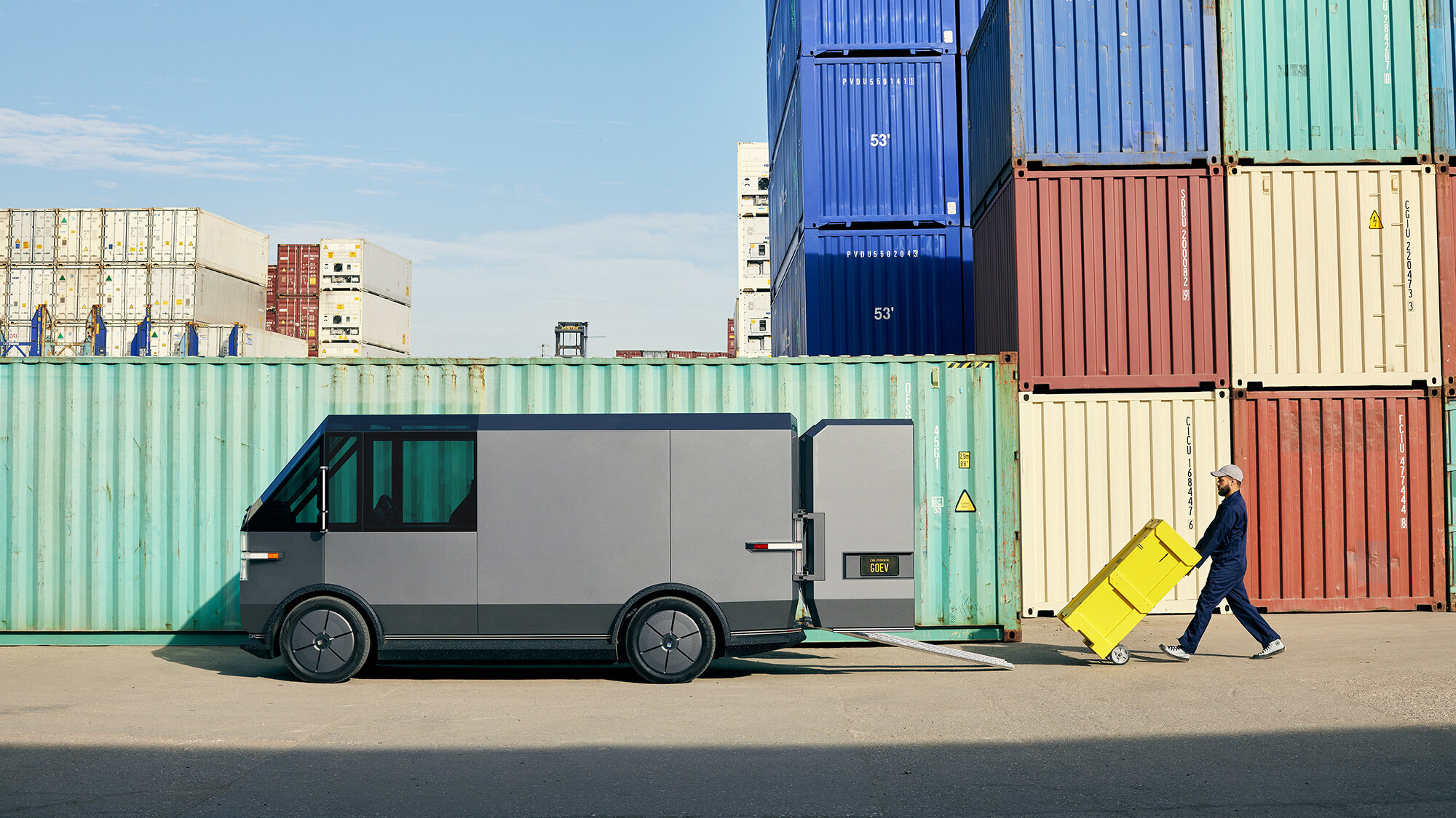 MPDV Electric Van by Canoo Dwell