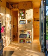 Gaia Shipping Container House cabinetry