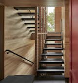 Haas Valley Farm by Searl Lamaster Howe Architects stairwell