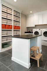 This laundry room addition features ample storage and a center island for organizing and folding. 

See more additions at http://www.casecharlotte.com/work/home-addition-charlotte/