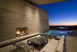 Outdoor, Back Yard, Large, Infinity, Hardscapes, Desert, Swimming, Large, Concrete, Vertical, Concrete, and Metal  Outdoor Concrete Infinity Large Photos from Desert Wing