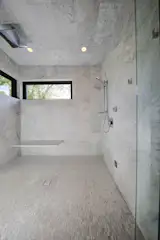 Master shower