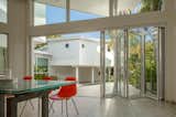 Dining with patio view