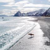 Surfing in Seward, Alaska.  Photo 4 of 43 in 10 Travel Photographers to Follow on Instagram Right Now