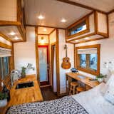 A view of the tiny home from the bed.&nbsp;