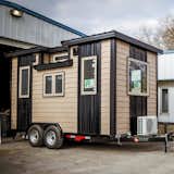 The tiny home, brand new.