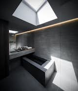 Skylights allow light to move across dark spaces throughout the day.&nbsp;