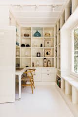 Built-ins are peppered throughout the space.