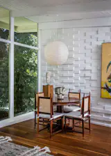 In Brentwood, a Restored 1951 Post-and-Beam Midcentury  Asks $9.4M - Photo 5 of 12 - 