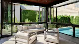 This $7.7M Classic Chicago Home Made of Limestone and Brick Hides a Striking Sunroom - Photo 7 of 8 - 