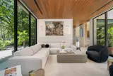 The Living Room Flows into Palms in This $5.5M Miami Home