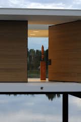 Doors, Exterior, Wood, and Swing Door Type The entry  Photo 17 of 17 in White Snake house by AUM Pierre Minassian