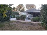 Existing backyard