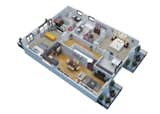 Samples are attached for Architectural 3D Floor Plan Rendering Services.