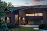 Outdoor Patio at Dusk