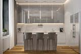 Kitchen  Photo 3 of 23 in Contemporary Apartment In Moscow by Geometrium
