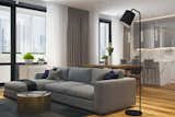 Living Room  Photo 4 of 23 in Contemporary Apartment In Moscow by Geometrium