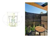 Outdoor, Wood Fences, Wall, Small Patio, Porch, Deck, Hardscapes, Side Yard, and Horizontal Fences, Wall  Photo 2 of 15 in Koser II by Neumann Monson Architects