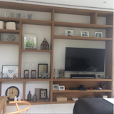 hand made furniture. wood: peteribi. measures almost 4 meters high.