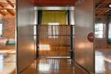 Staircase Direct Freight Elevator Access  Photo 12 of 14 in The American Bag Building Loft by Andy Read - Corcoran