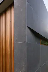 Villa H | Belgian natural stone window detail