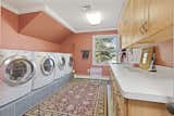 Laundry Room, Side-by-Side, and Wood Cabinet  Photo 16 of 23 in Shingle Style Rustic Chic by Mike Zarella