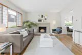 1135 Delaware (back house) Living Room
staged and rehab by NurtureSource Design