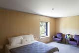 Bedroom, Bed, Chair, Light Hardwood, and Concrete  Bedroom Concrete Light Hardwood Photos