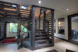 Staircase, Wood Railing, and Wood Tread Lord & Plumb's Bentley Longhouse.   Photo 9 of 28 in Bentley Longhouse by Todd Lord