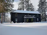 Fresh Snow at The Bentley Longhouse by Lord & Plumb