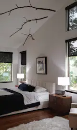 Dual Deluxe Suites are bright and full of design function. 