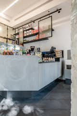  Photo 9 of 22 in A Concrete & steel ice cream shop by Lital Ophir I Interior Design